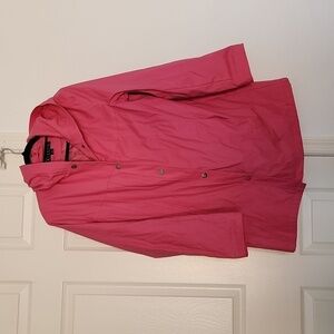 Giacca Barbie Pink Rain Coat Sz XL